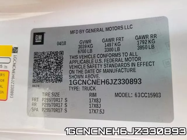 1GCNCNEH6JZ330893 фото 2