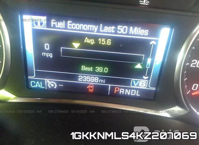 1GKKNMLS4KZ207069 фото 8