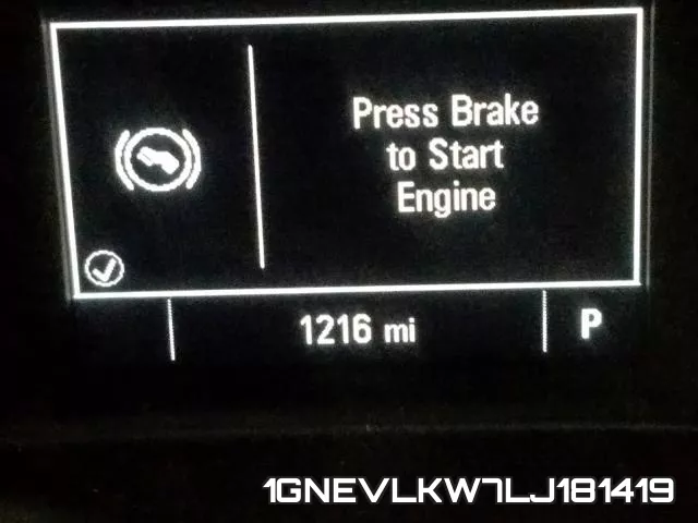 1GNEVLKW7LJ181419 фото 9