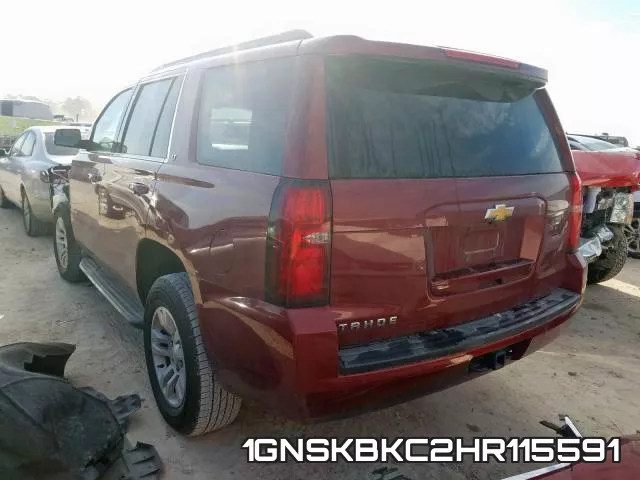 1GNSKBKC2HR115591 фото 4