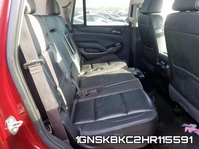 1GNSKBKC2HR115591 фото 7