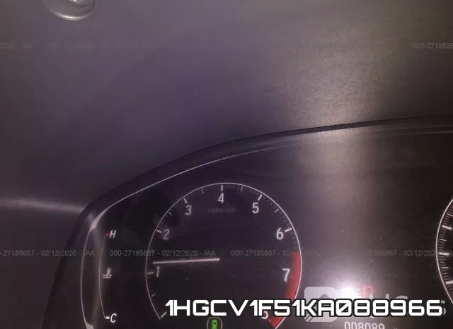1HGCV1F51KA088966 фото 8