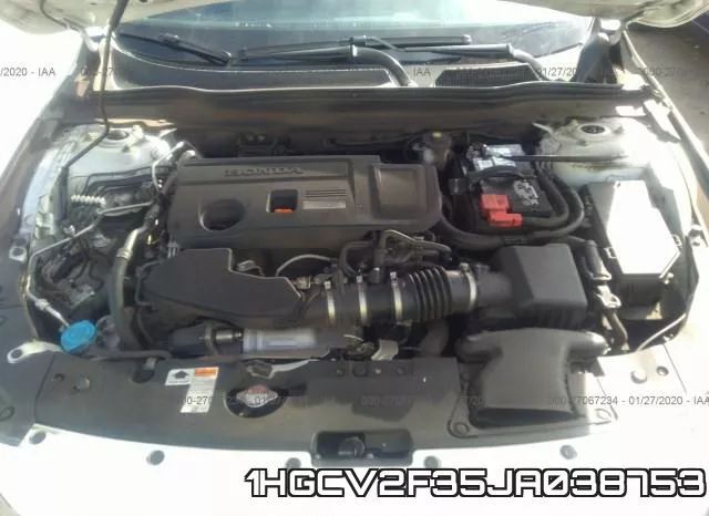1HGCV2F35JA038753 фото 2