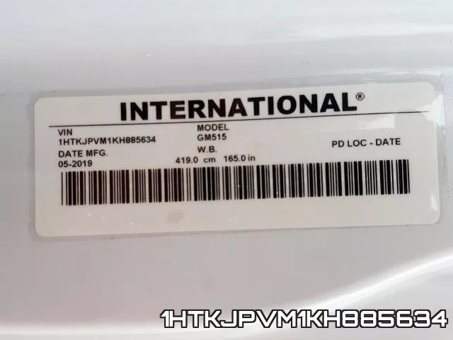 1HTKJPVM1KH885634 фото 2