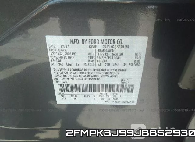 2FMPK3J99JBB52930 фото 10
