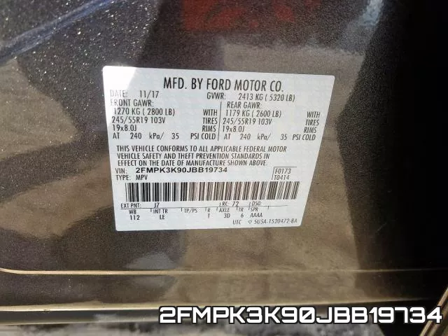 2FMPK3K90JBB19734 фото 2