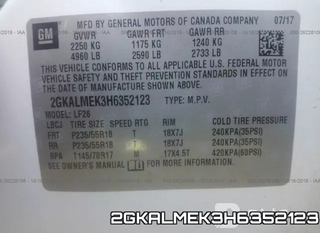 2GKALMEK3H6352123 фото 10