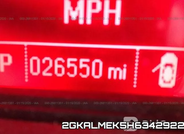 2GKALMEK5H6342922 фото 8