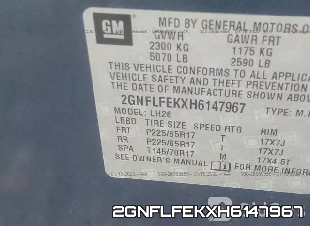 2GNFLFEKXH6147967 фото 10