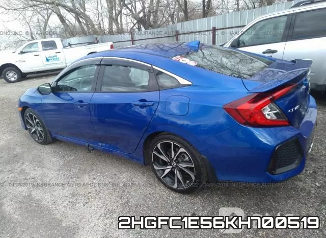 2HGFC1E56KH700519 фото 4