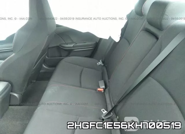2HGFC1E56KH700519 фото 9