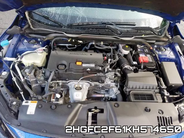 2HGFC2F61KH574650 фото 8