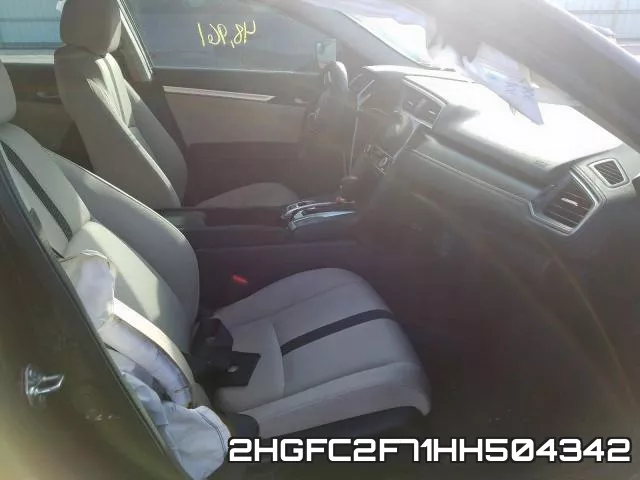 2HGFC2F71HH504342 фото 6