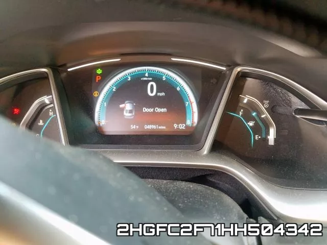 2HGFC2F71HH504342 фото 9