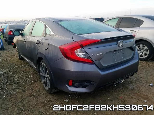 2HGFC2F82KH530674 фото 4