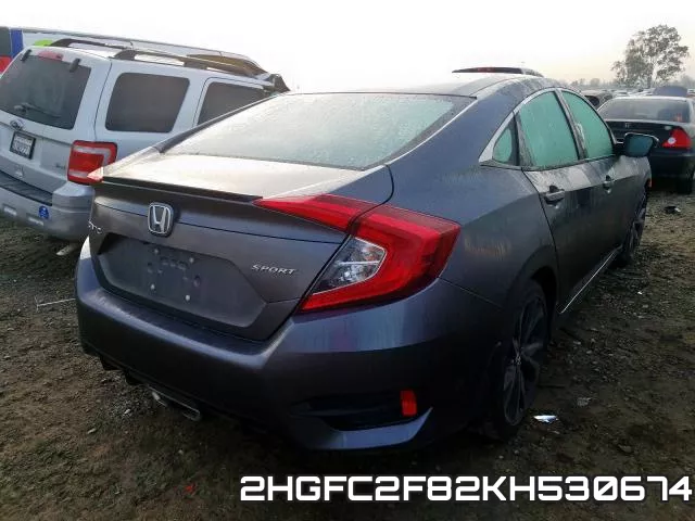 2HGFC2F82KH530674 фото 5