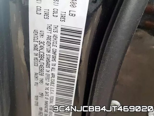 3C4NJCBB4JT469020 фото 2