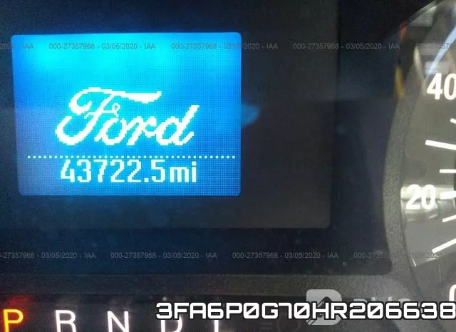 3FA6P0G70HR206638 фото 8