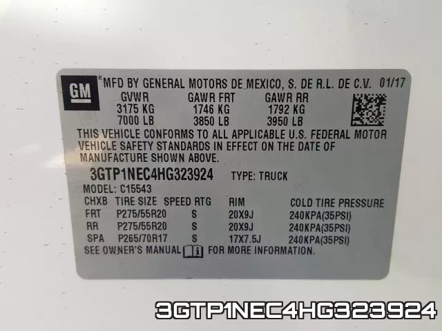 3GTP1NEC4HG323924 фото 2