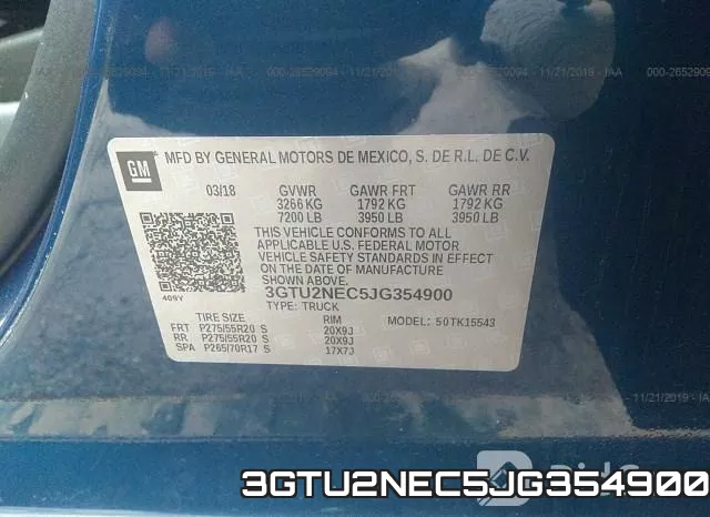 3GTU2NEC5JG354900 фото 10