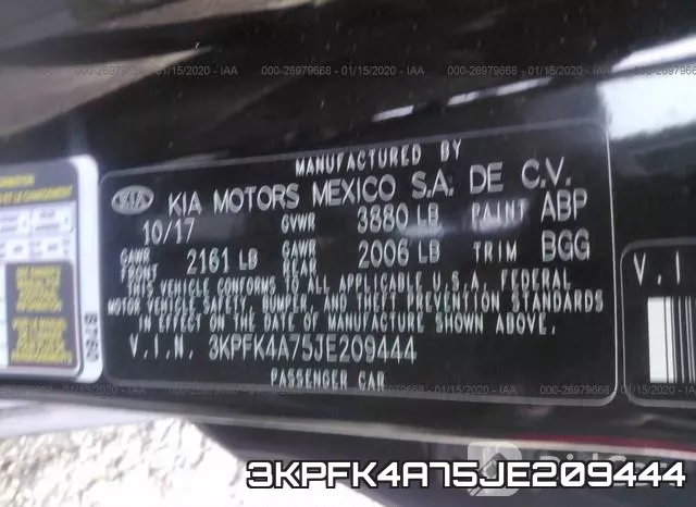 3KPFK4A75JE209444 фото 10