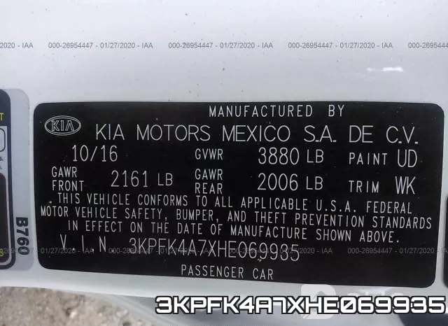 3KPFK4A7XHE069935 фото 10