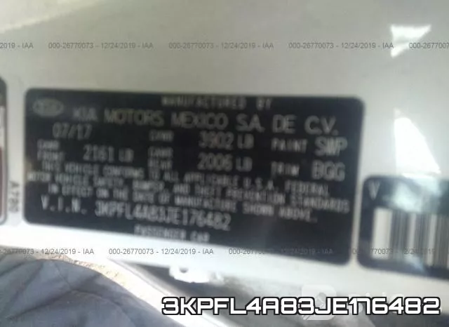 3KPFL4A83JE176482 фото 10