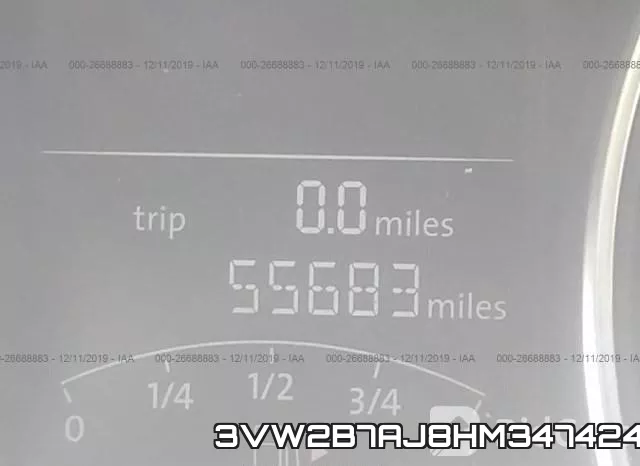 3VW2B7AJ8HM347424 фото 8