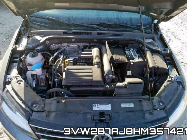 3VW2B7AJ8HM357421 фото 8