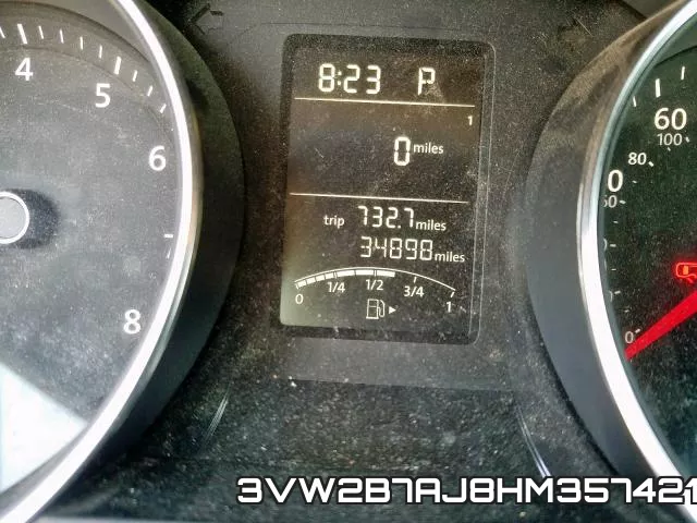 3VW2B7AJ8HM357421 фото 9