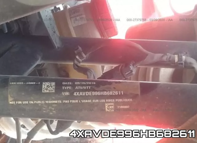 4XAVDE996HB682611 фото 2