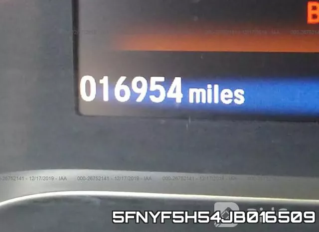 5FNYF5H54JB016509 фото 8