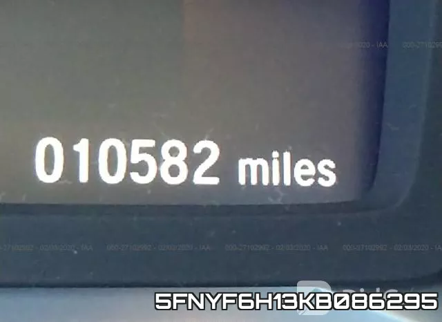 5FNYF6H13KB086295 фото 8