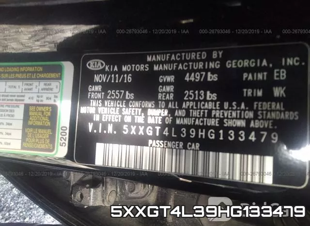 5XXGT4L39HG133479 фото 10