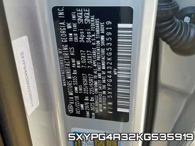 5XYPG4A32KG535919 фото 2