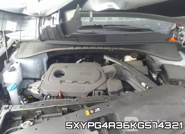 5XYPG4A36KG574321 фото 2