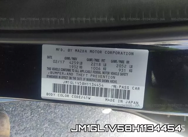 JM1GL1V58H1134454 фото 10