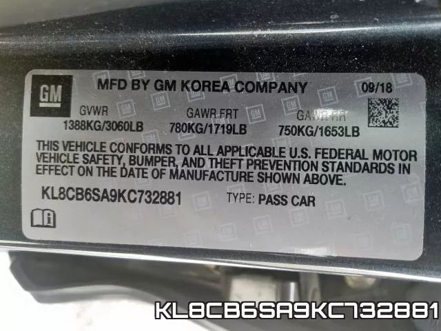 KL8CB6SA9KC732881 фото 2