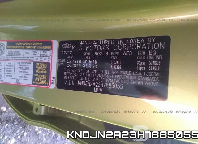KNDJN2A23H7885055 фото 10