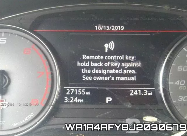 WA1A4AFY8J2030679 фото 8