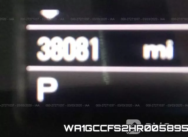 WA1GCCFS2HR005895 фото 8