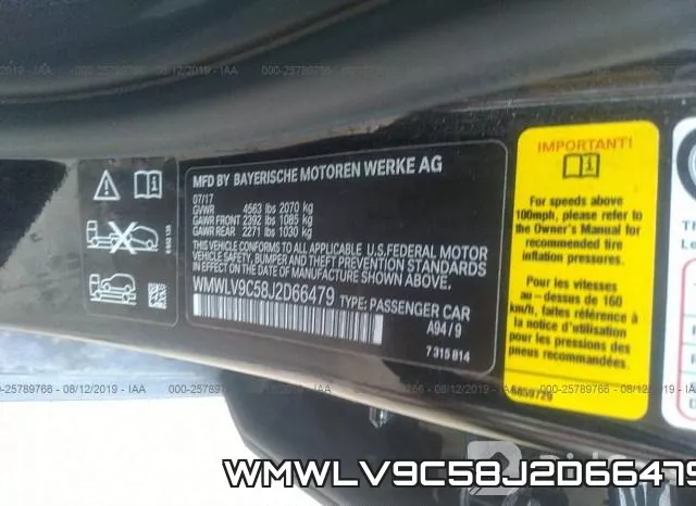 WMWLV9C58J2D66479 фото 10