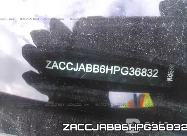 ZACCJABB6HPG36832 фото 10