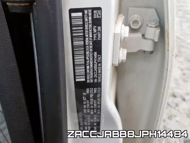 ZACCJABB8JPH14484 фото 2