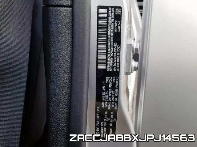 ZACCJABBXJPJ14563 фото 2