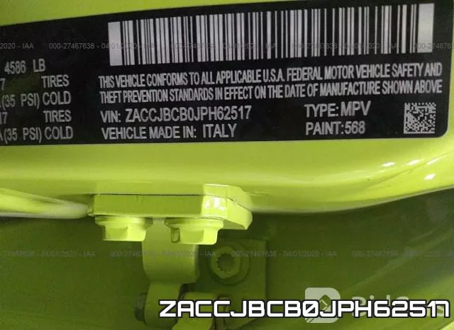 ZACCJBCB0JPH62517 фото 10