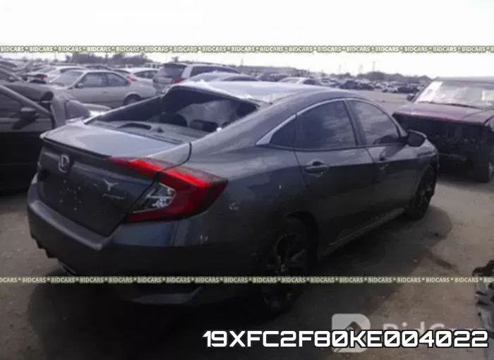 19XFC2F80KE004022 фото 5