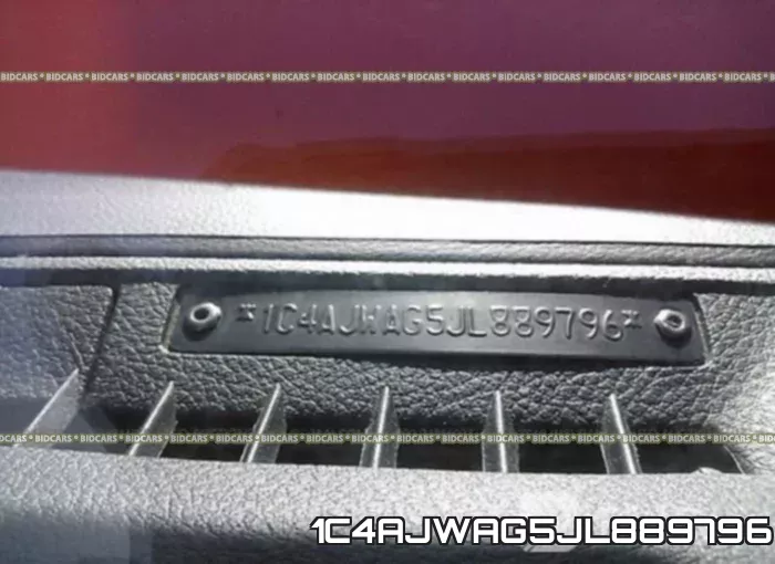 1C4AJWAG5JL889796 фото 10