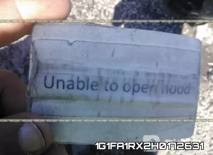 1G1FA1RX2H0172631 фото 2