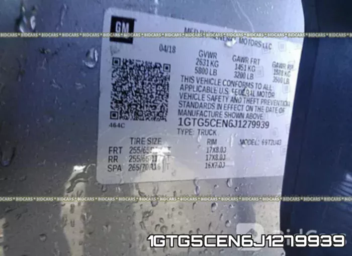 1GTG5CEN6J1279939 фото 10